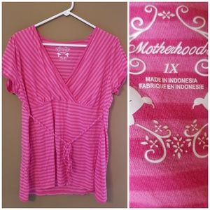 Pink Motherhood Maternity shirt
